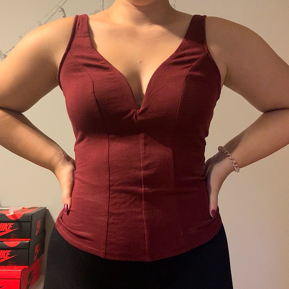 Express V-Neck tank